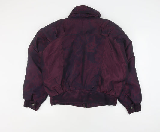 Rodeo Women's Purple Bomber Jacket Size 12