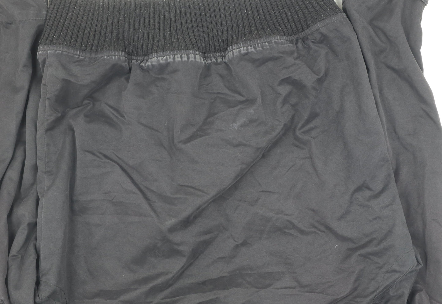 Superdry Men's Black Bomber Jacket with Hood