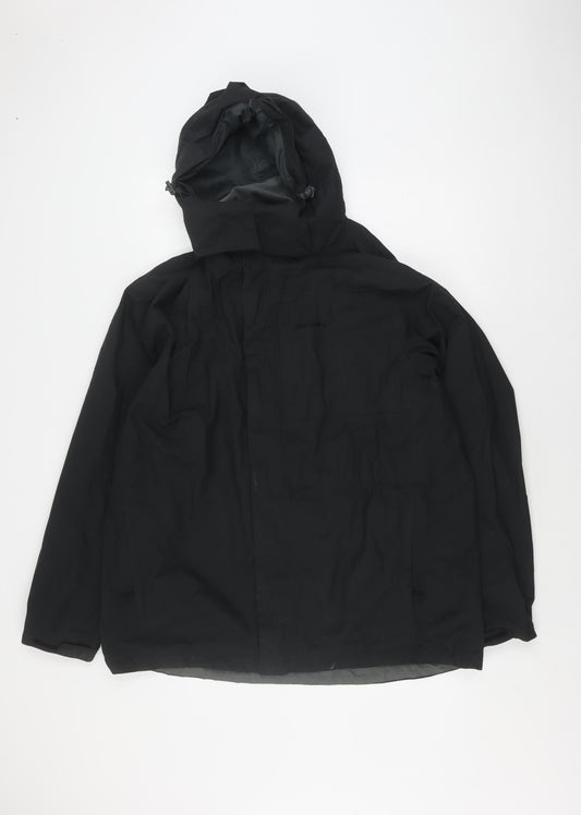 Peter Storm Men's Black Waterproof Anorak Jacket L