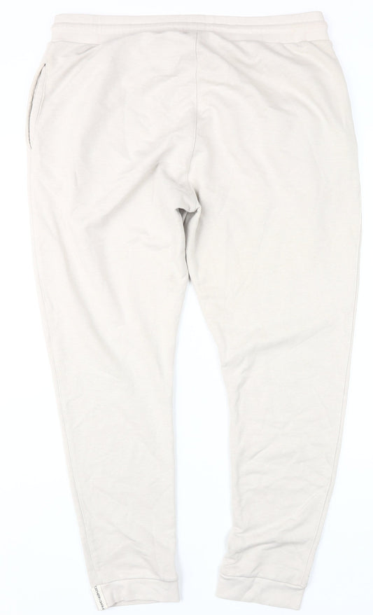 Northern Garms Beige Unisex Jogger Trousers 2XL
