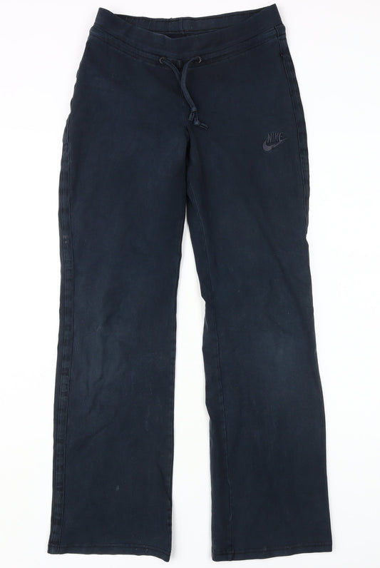 Nike Women's Blue Sweatpants M with Drawstring