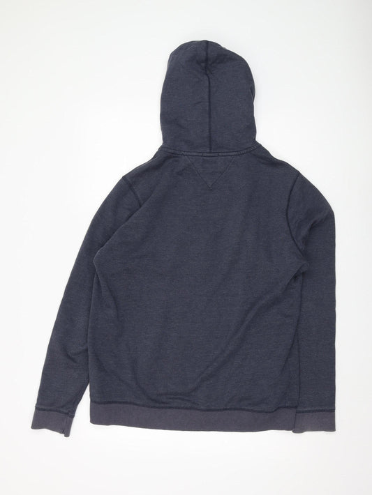 Tommy Jeans Men's Grey XL Full Zip Hoodie