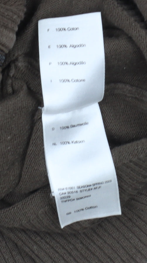 The North Face Women's Brown Full Zip Hooded Jumper XL