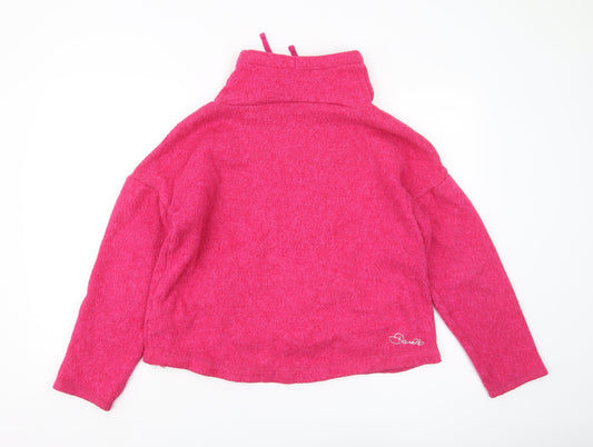 Dare 2B Women's Pink Pullover Sweatshirt, UK 12, Hooded & Lightweight