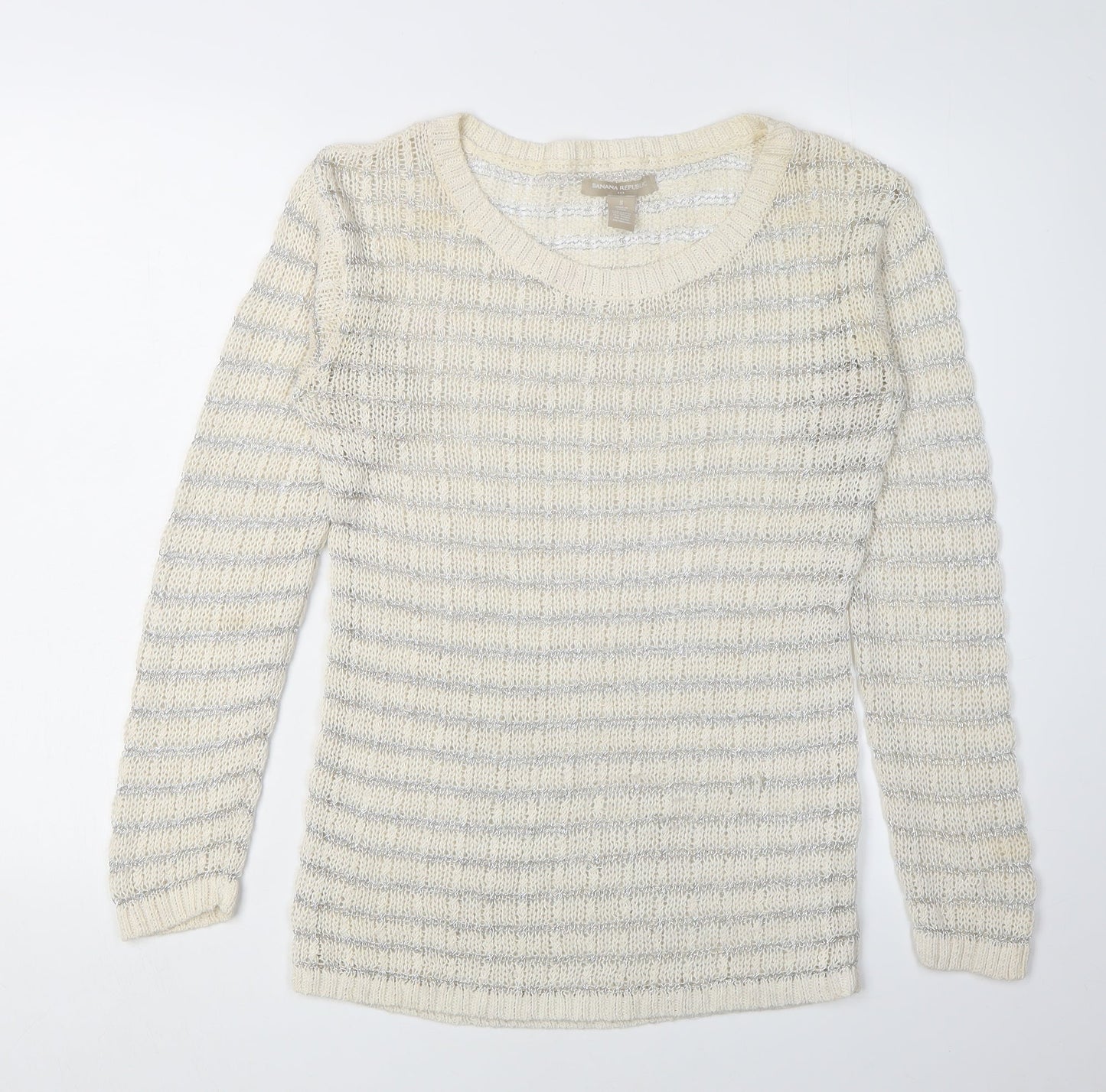 Banana Republic Women's Ivory Pullover Jumper S