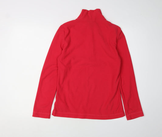 Womens UK 8 Regular Gelert Red Pullover Sweatshirt
