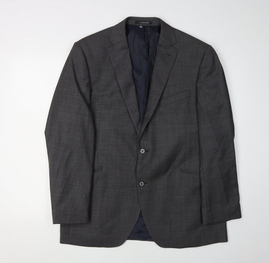 Austin Reed Men's Grey Blazer, 44S, Business Formal