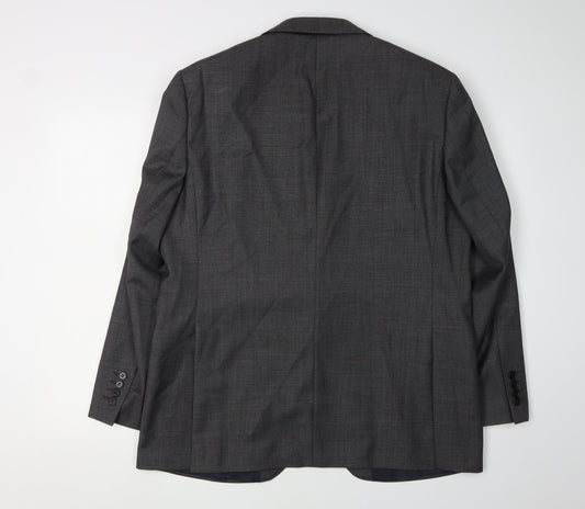 Austin Reed Men's Grey Blazer, 44S, Business Formal