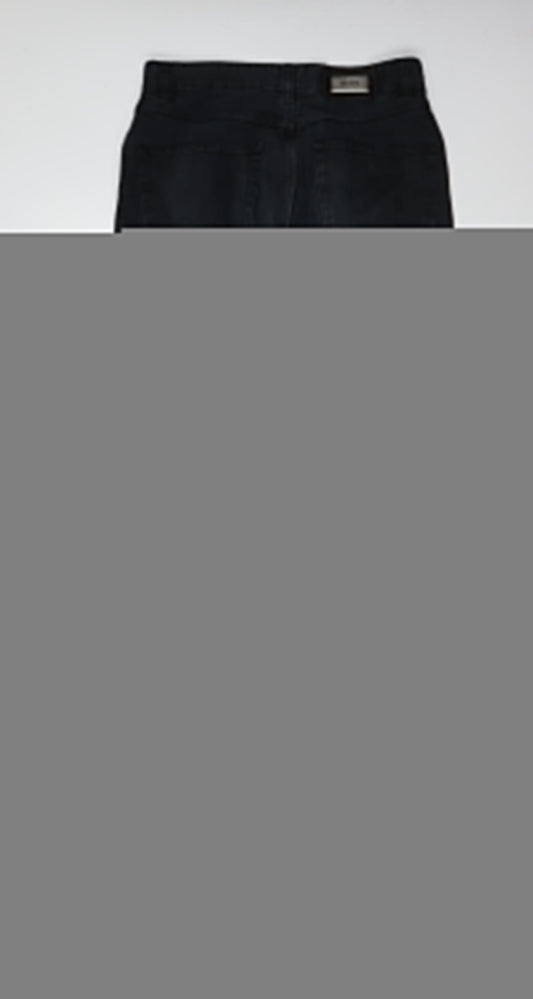 BOSS Men's Black Straight Jeans, Size 31, Dark Wash