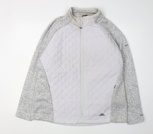 Trespass Women's Grey Quilted Jacket 3XL Outdoor Casual