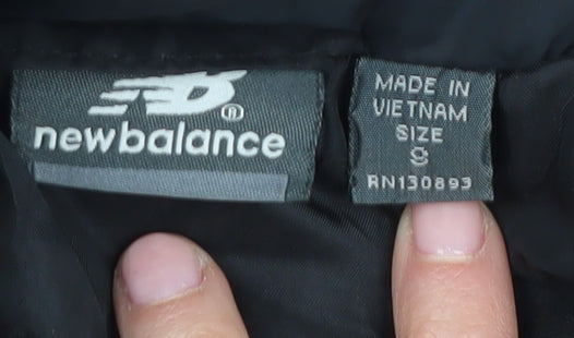 New Balance Men's Black Puffer Jacket S Casual
