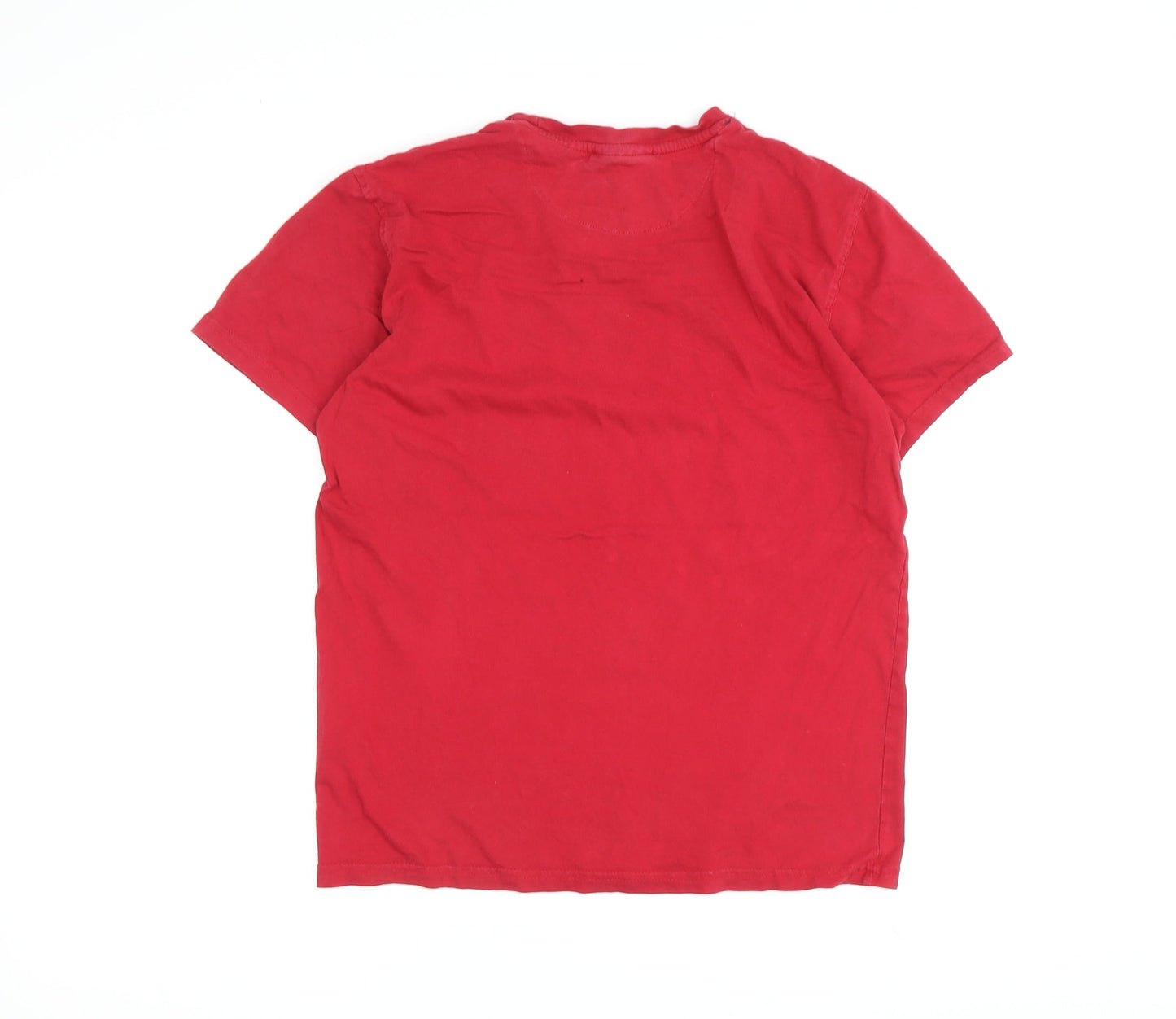 Pierre Cardin Red Unisex T-Shirt, Size S, Casual