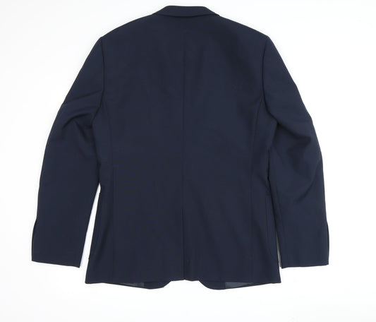 Jeff Banks Men's Blue Blazer M Regular Fit Formal