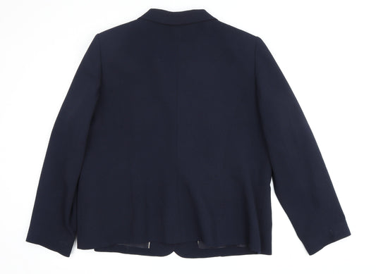 Eastex Women's Blue Blazer Size M Business