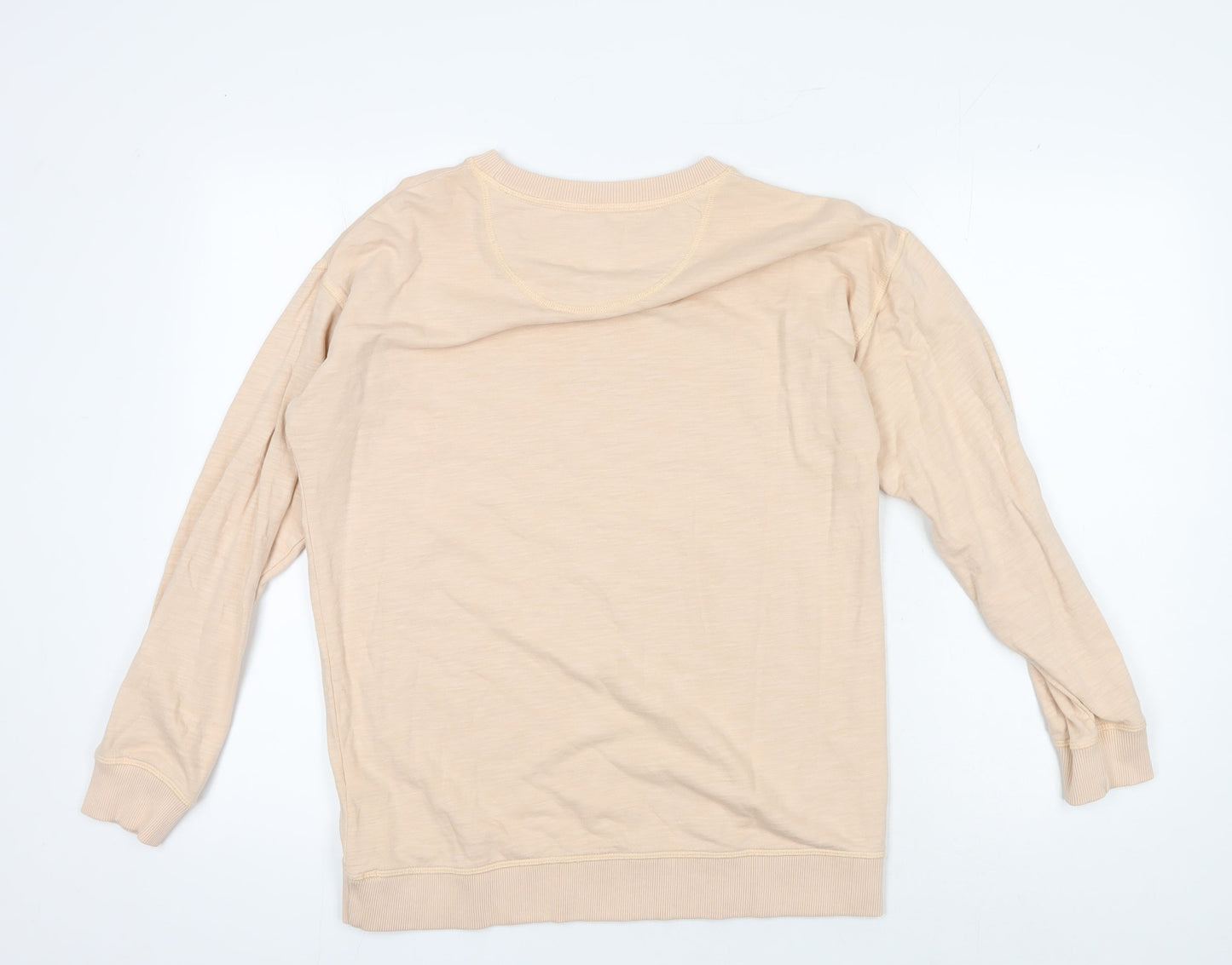 Fat Face Women's Beige Pullover Sweatshirt, S