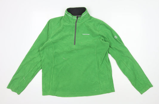 Craghoppers Green Pullover Sweatshirt Men's S Outdoor
