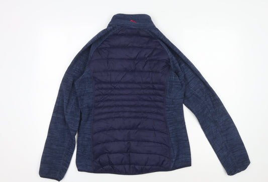 Peter Storm Women's Blue Quilted Jacket - Size 10