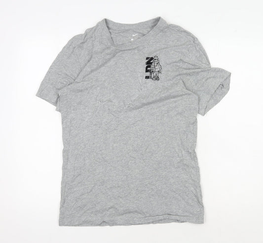Nike Men's Grey London Graphic Print T-Shirt S