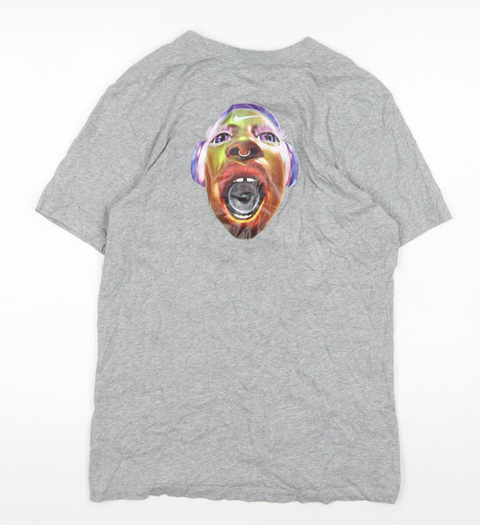 Nike Men's Grey London Graphic Print T-Shirt S