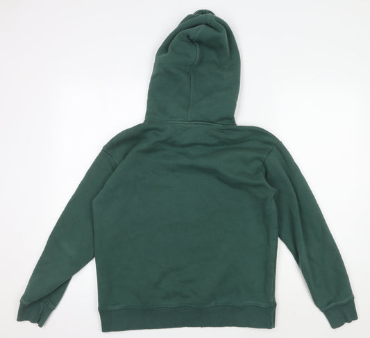 Champion Men's Green Hoodie Medium Pullover