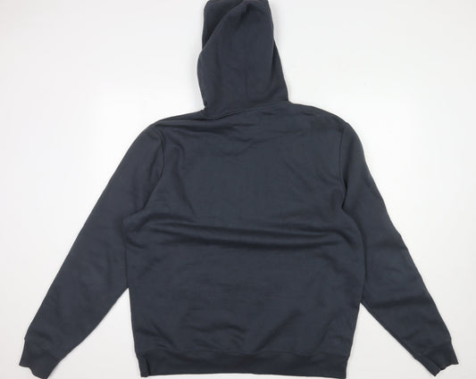 Champion Men's XL Black Pullover Hoodie with Logo