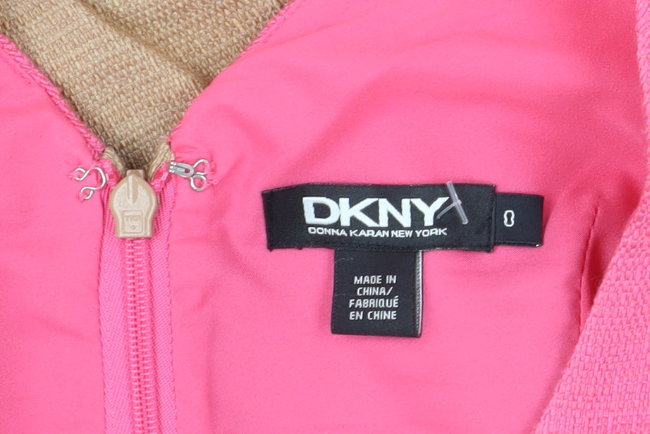 DKNY Women's Multicolour Sheath Dress M