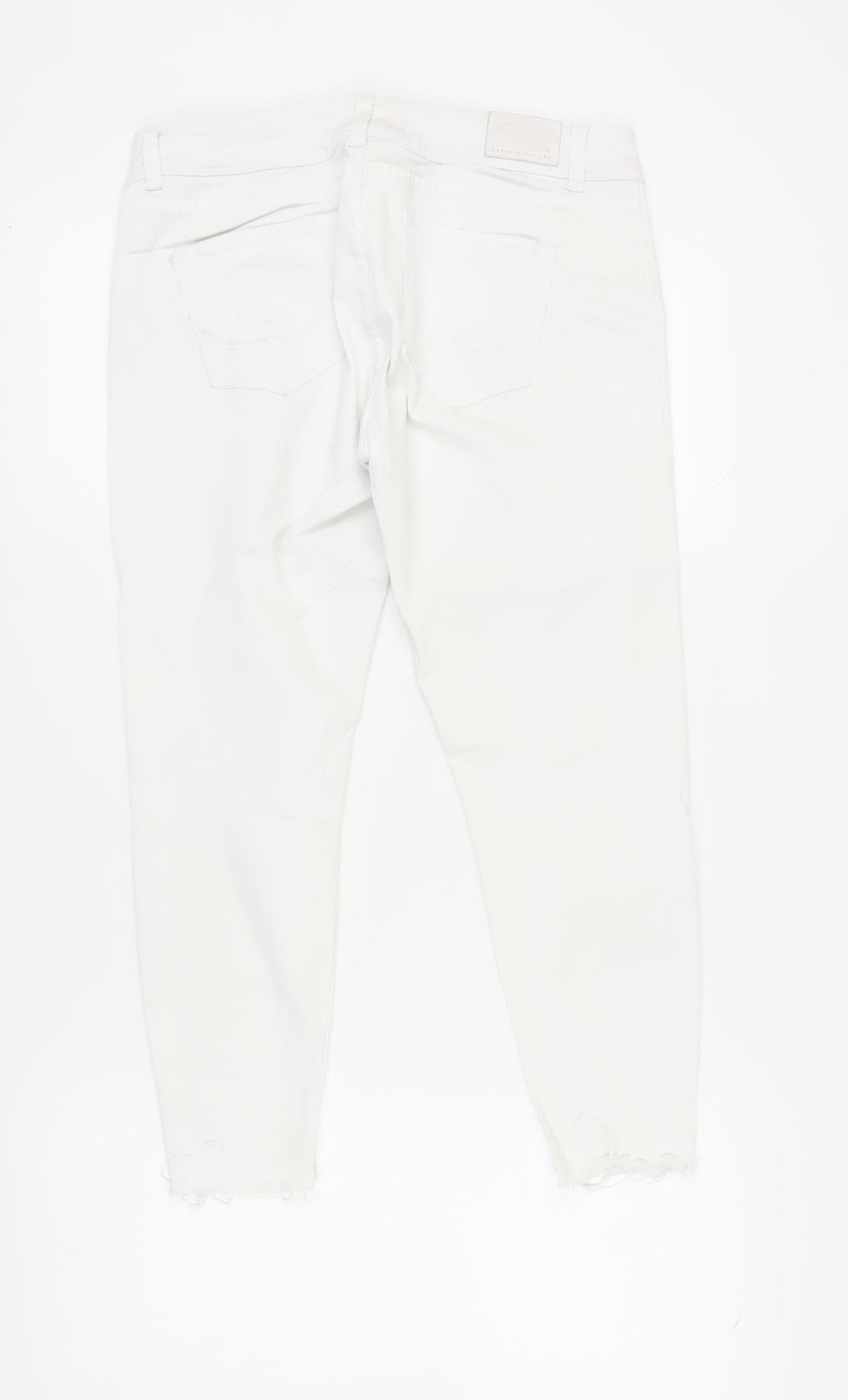 Superdry Women's White Skinny Jeans Size 31