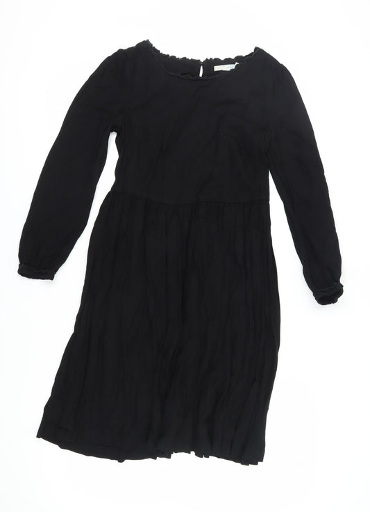 Boden Women's Black A-Line Dress - Size 10