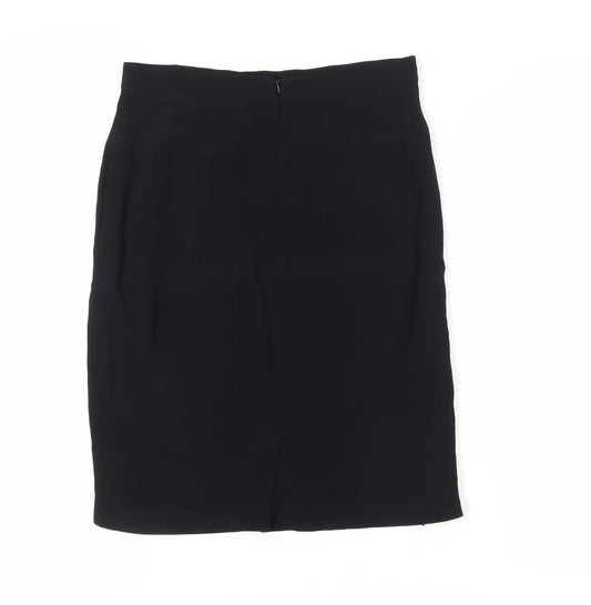 Reiss Black Pencil Skirt, Women, Size 8, Business Style