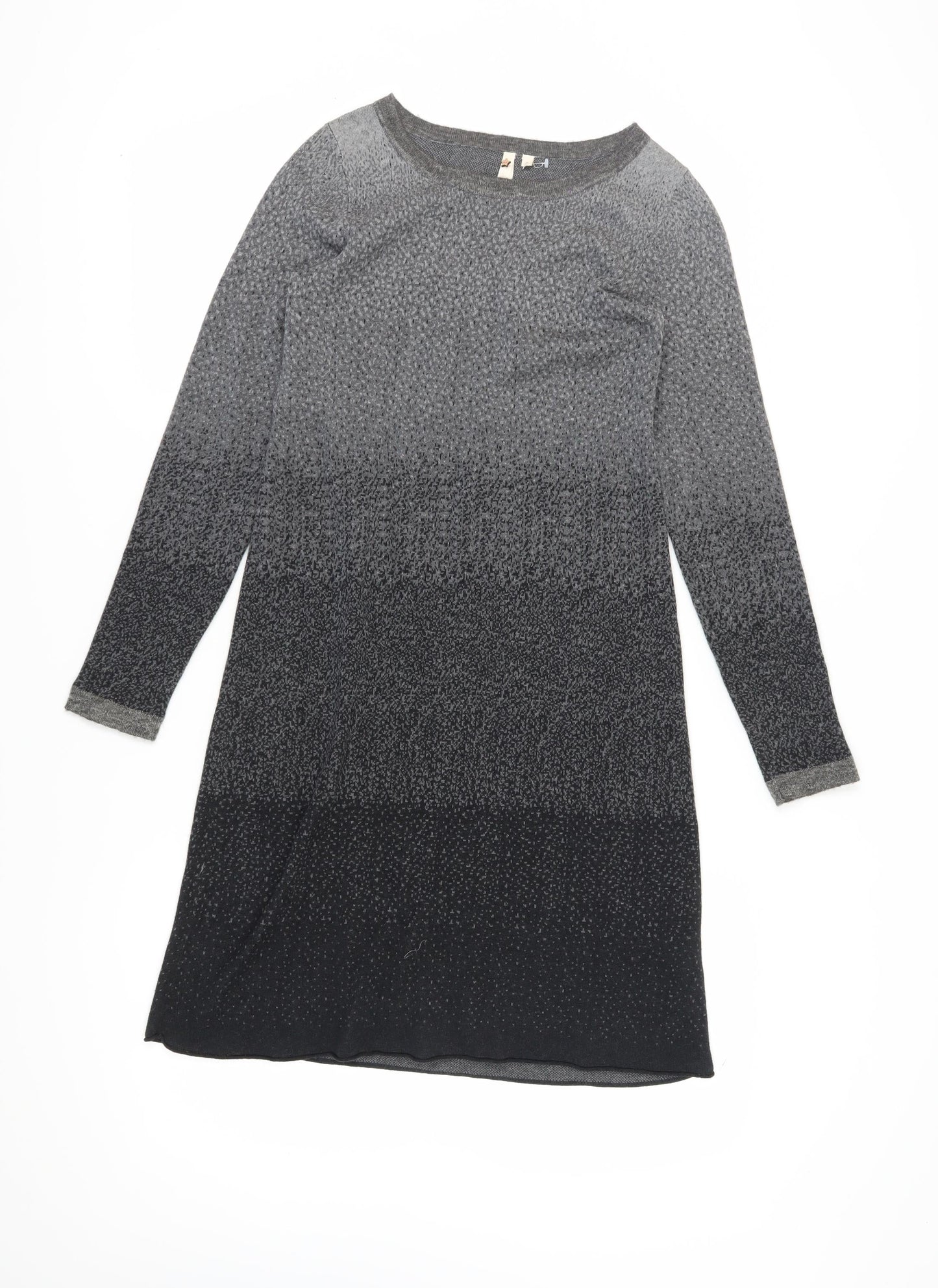 White Stuff Women's Grey Shift Dress Size 8