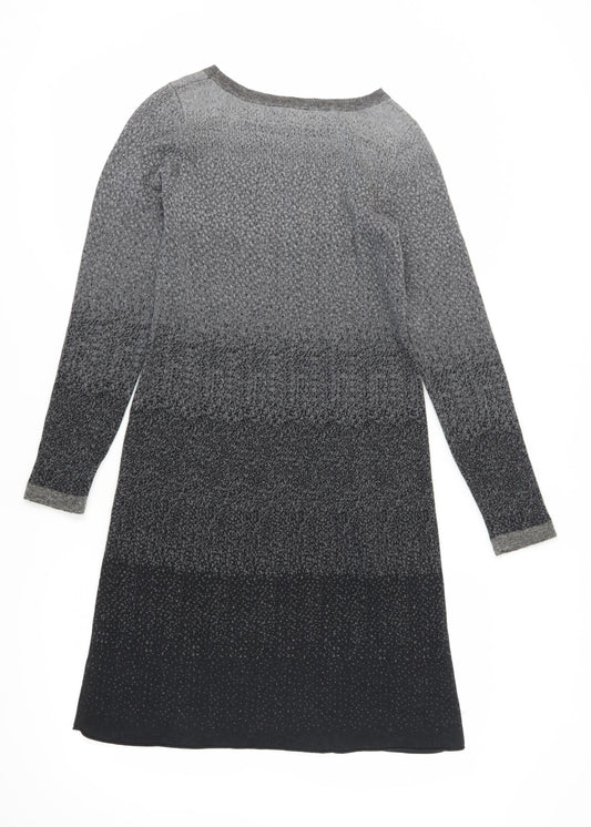 White Stuff Women's Grey Shift Dress Size 8