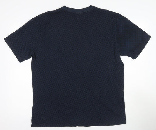 Hugo Boss Men's XL Blue Crew Neck T-Shirt