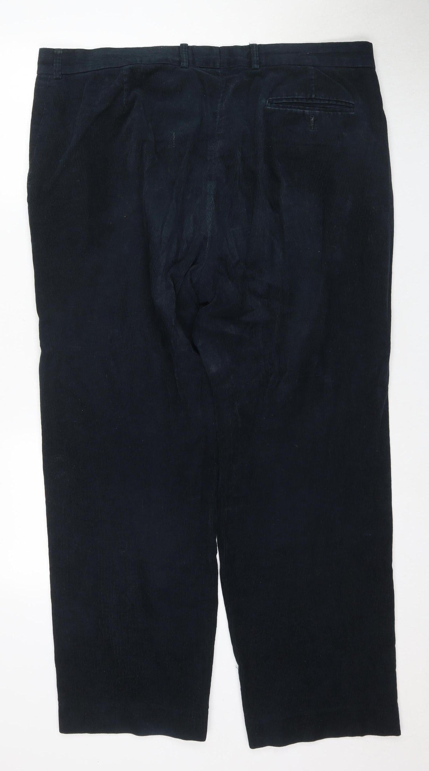 James Pringle Men's Black Corduroy Trousers 42"