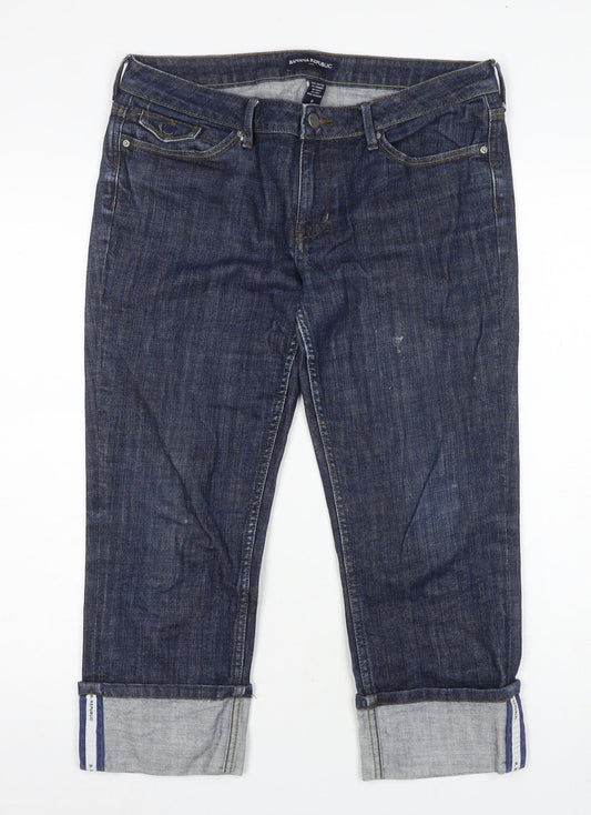 Banana Republic Women's Blue Straight Jeans, Size 8