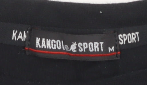 Kangol Sport Men's Black Long Sleeve T-Shirt M