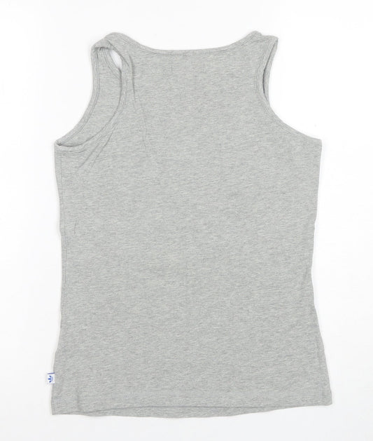 Adidas Women's Grey Tank Top, Size 10, Summer Essential