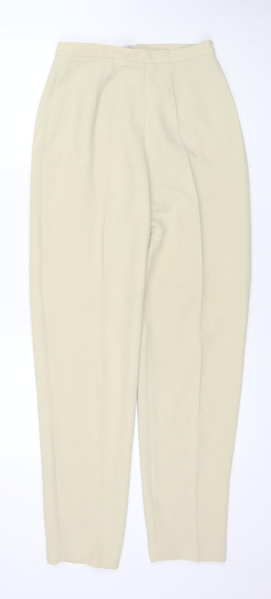 Laura Ashley Women’s Beige Straight Trousers Size 10