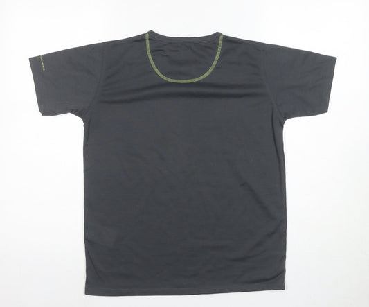 Regatta Men's Black Graphic Print T-Shirt, Size 32