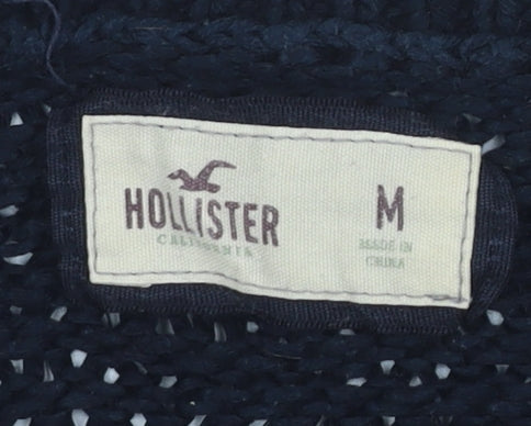 Hollister Women's Black Knit Pullover Jumper M
