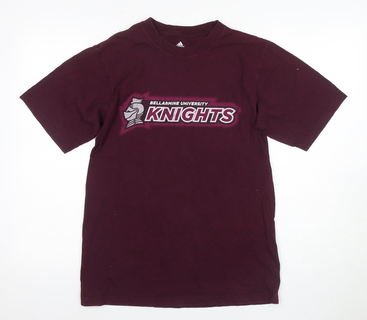 Adidas Unisex Burgundy T-Shirt M University Sports