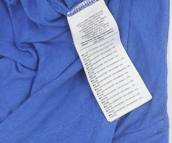 Nike Blue Unisex T-Shirt, Sleeveless, Small
