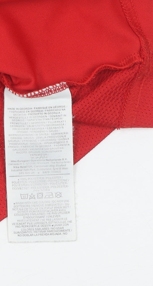 Nike Men’s Red Football Training Jersey, Size S