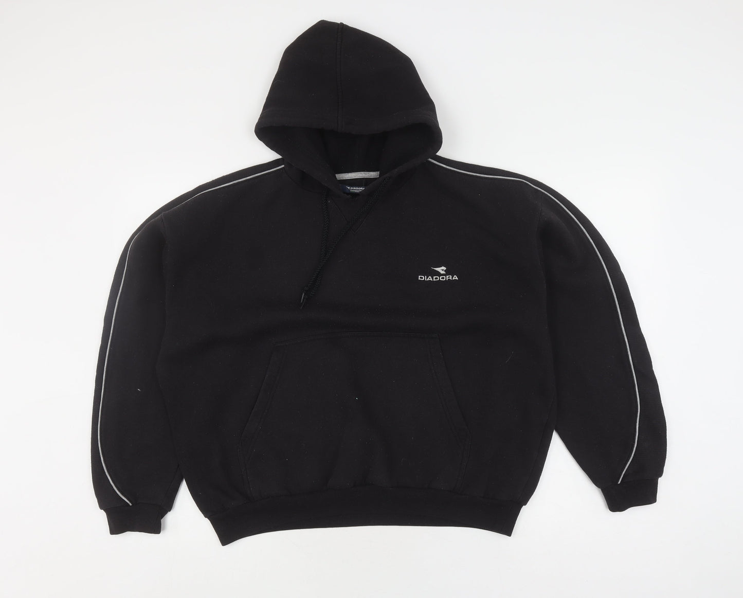 Diadora Men's Black Pullover Hoodie M