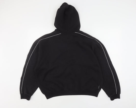 Diadora Men's Black Pullover Hoodie M