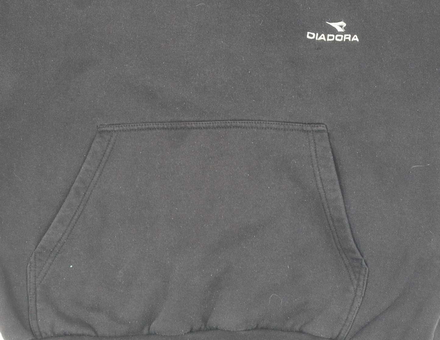 Diadora Men's Black Pullover Hoodie M