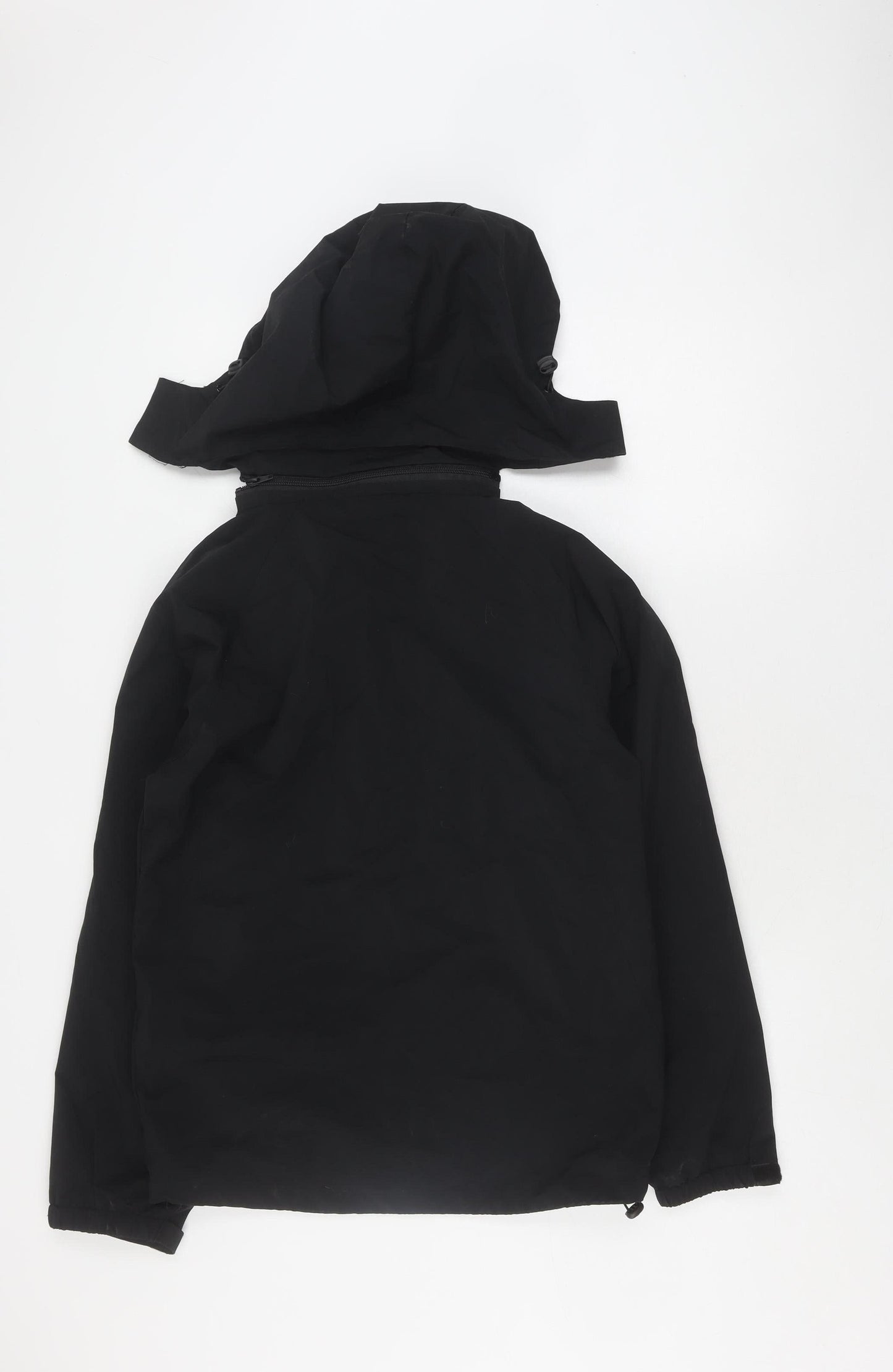 Donnay Men's Black Hooded Parka Jacket S