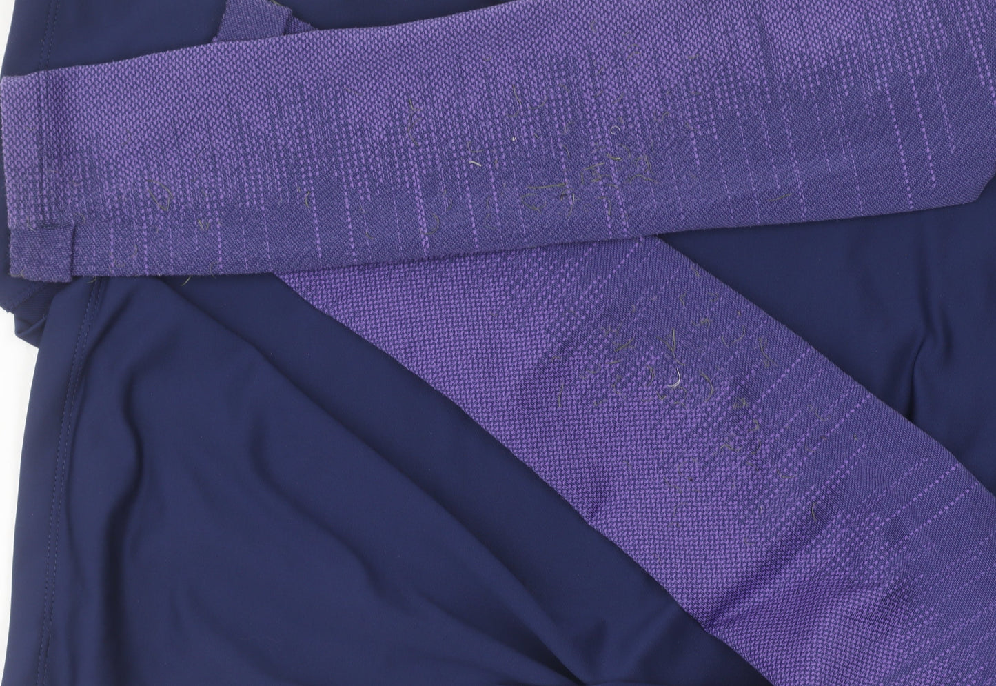 Nike Men's Purple Polo, L, 1/4 Zip, Football Training