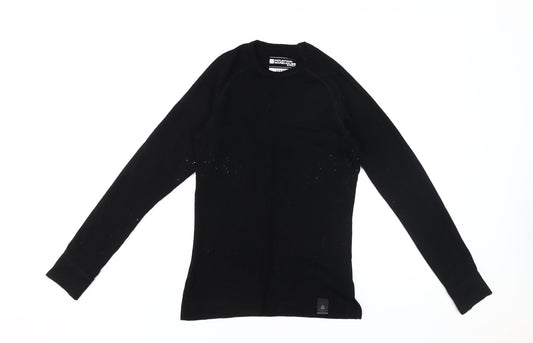 Mountain Warehouse Women's Black Long Sleeve Merino Top