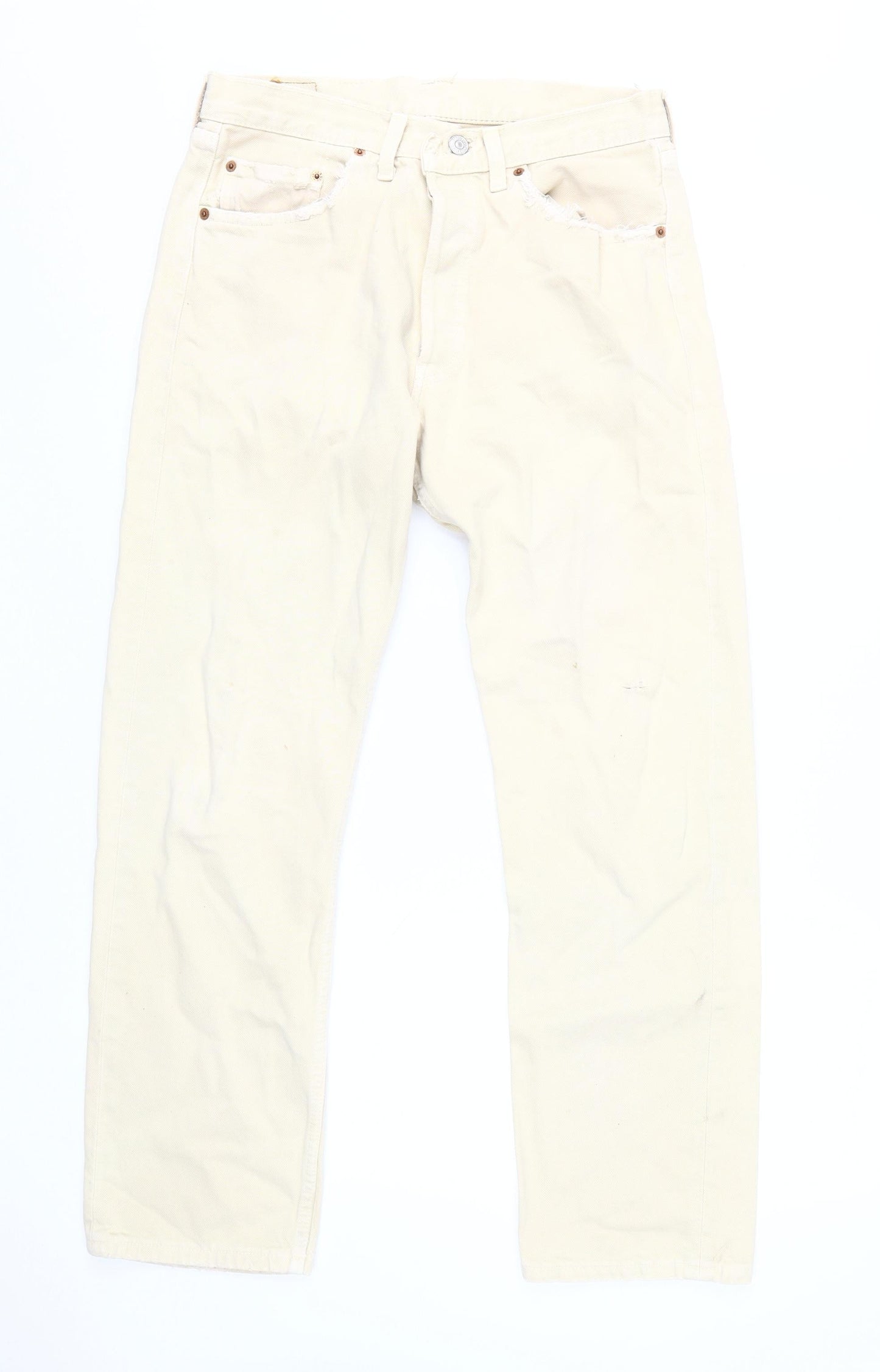 Levi's Beige Men’s Jeans 32X30 Cotton Logo