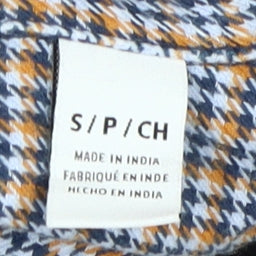 Quiksilver Unisex Multicoloured Check Button-Up Shirt